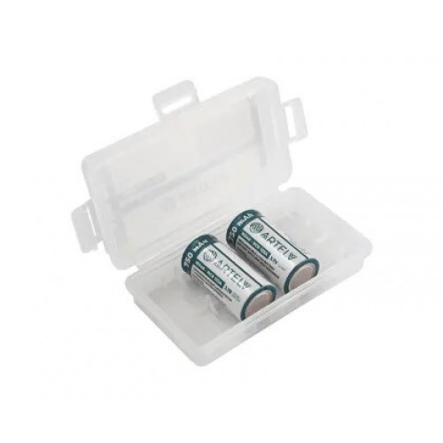 Аккумуляторные батареи RCR123 ARTELV 3.7V Li-Ion 750 mAh в Симферополе