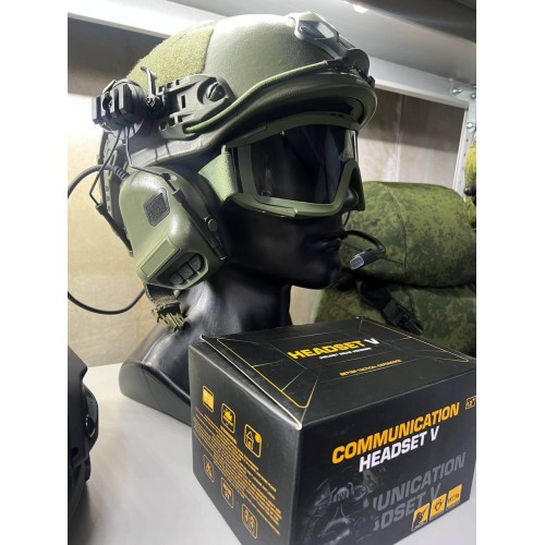 "COMMUNICATION HEADSET V" Активные тактические наушники для стрельбы в Симферополе
