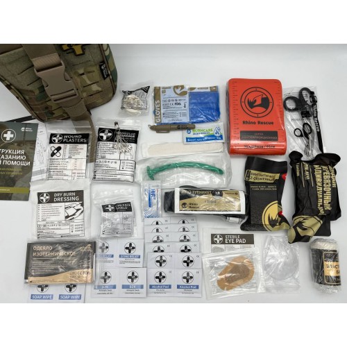 Военная тактическая аптечка RHINO RESCUE 25в1 в Симферополе