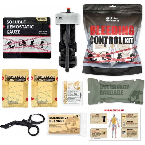 Комплект для остановки кровотечений «Bleeding Control Kit» Rhino Rescue в Симферополе