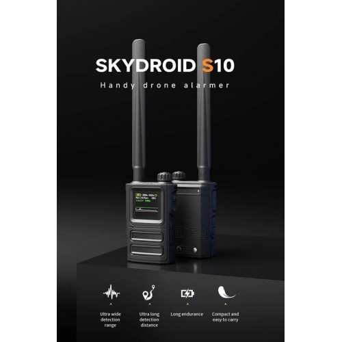 Детектор-обнаружитель дронов SKYDROID S-10 / «СОКОЛ 10» в Симферополе портативный всенаправленный