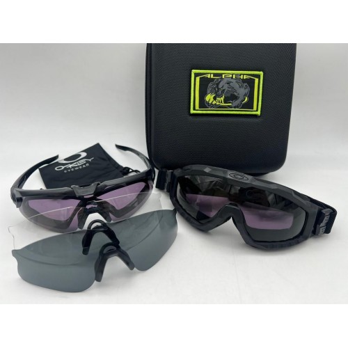 Тактические ударопрочные очки OAKLEY Alpha 2в1 в Симферополе