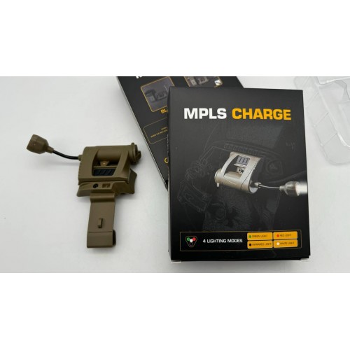 Нашлемный тактический фонарь MPLS Charge аккумуляторный в Симферополе