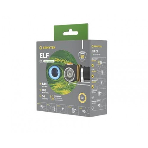 Мультифонарь Armytek ELF C1 Micro USB (теплый свет) в Симферополе