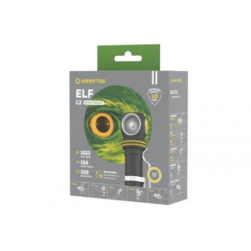Мультифонарь Armytek ELF C2 Micro USB (теплый свет) в Симферополе