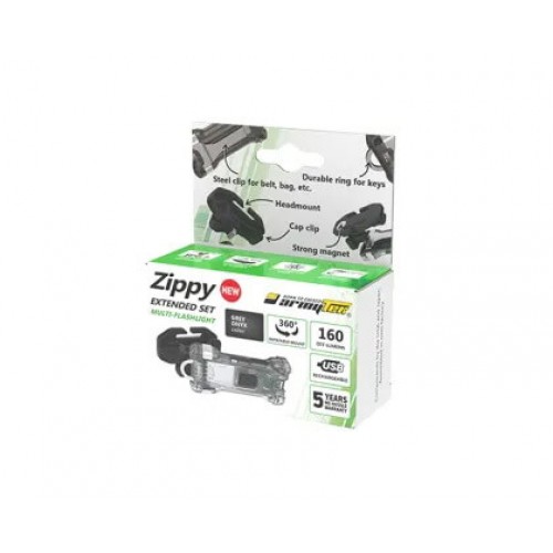 Наключный фонарь Armytek Zippy Extended Set (Grey Onyx) в Симферополе